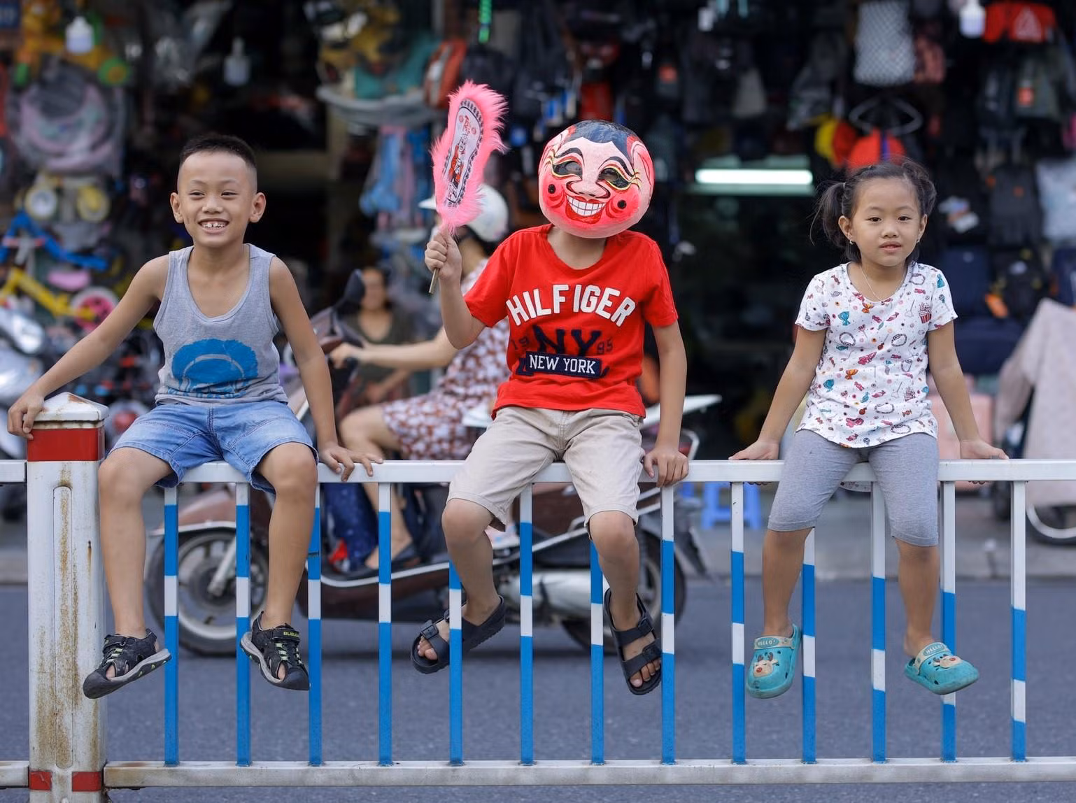 Niềm vui tuổi thơ.