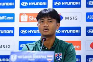 Yotsakon Burapha tự tin cùng Thái Lan đánh bại tuyển Việt Nam trên sân nhà.