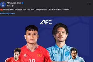 Hoàng Đức, Tuấn Hải được kỳ vọng sẽ sút tung lưới Campuchia ở trận so tài tối nay.