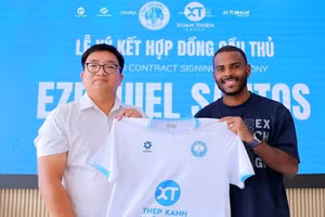 Ezequiel Santos Da Silva bị đình chỉ thi đấu 3 trận ở V-League.