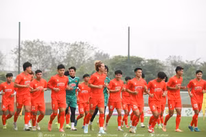 U22 Việt Nam tích cực rèn quân cho giải Đông Nam Á.