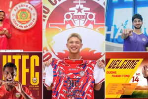 Dàn cầu thủ Việt kiều đang thi đấu ở V-League.