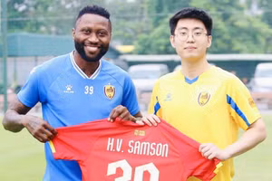 Hoàng Vũ Samson mơ ước khoác áo đội tuyển Việt Nam.