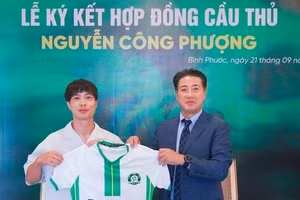 Công Phượng đầu quân cho Câu lạc bộ Bình Phước.