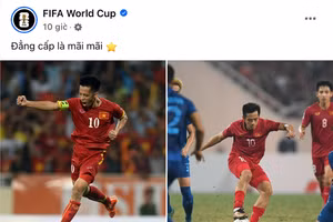 Văn Quyết được trang chủ FIFA vinh danh.