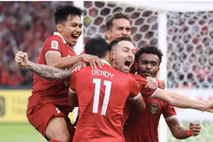 Indonesia quyết thắng Trung Quốc ở vòng loại World Cup 2026.