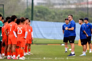 U17 Việt Nam sẵn sàng cho trận đại chiến U17 UAE.