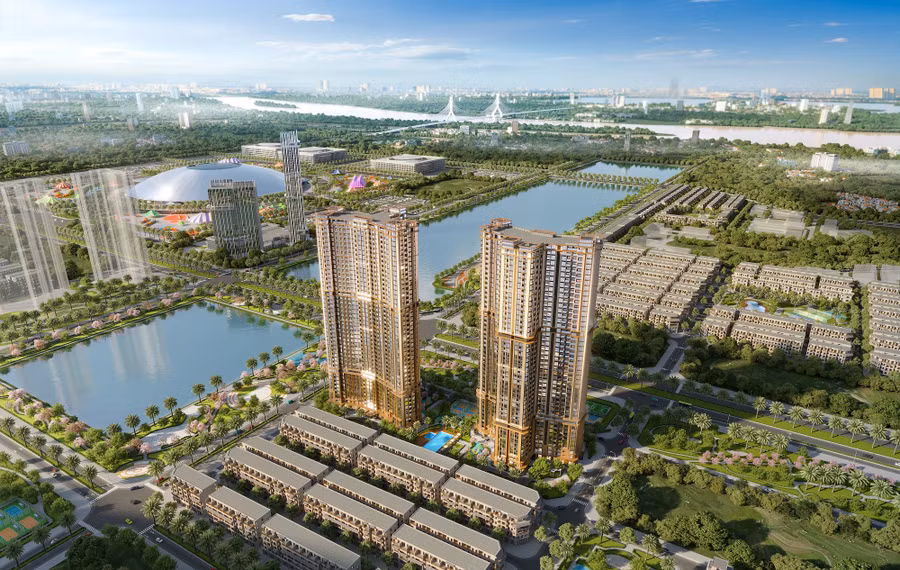 The Continental sở hữu vị trí đẹp nhất đại đô thị