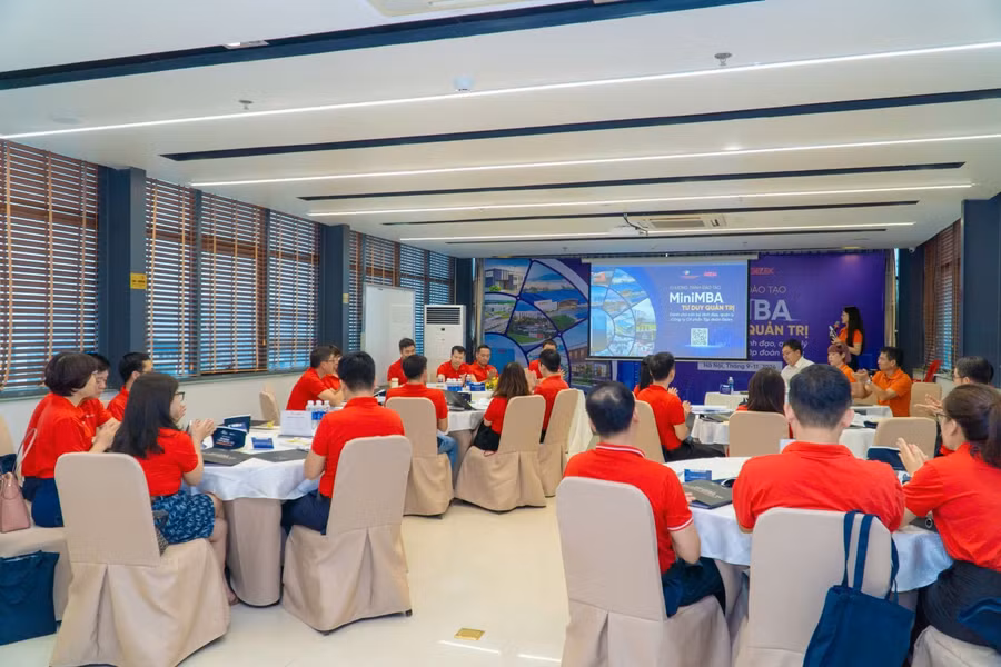 Chương trình đào tạo Mini MBA Tư duy Quản trị dành cho Lãnh đạo và cán bộ quản lý cấp cao của Tập đoàn GELEX.