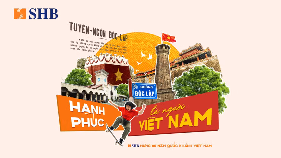 SHB lan tỏa tinh thần dân tộc, tình yêu quê hương qua chuỗi hoạt động ý nghĩa dịp 2/9