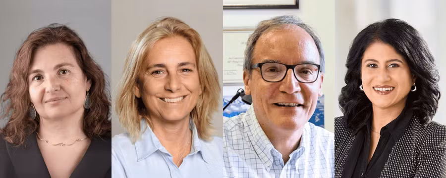GS. Daniela Rus, GS. Ana Belén Elgoyhen, TS. Filippo Giorgi, TS. Jayshree Seth gia nhập Hội đồng VinFuture (từ trái qua phải)