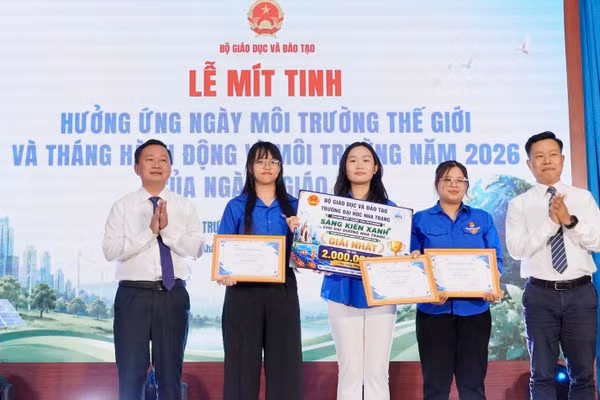 Ngành Giáo dục phát động Tháng hành động vì môi trường 2026