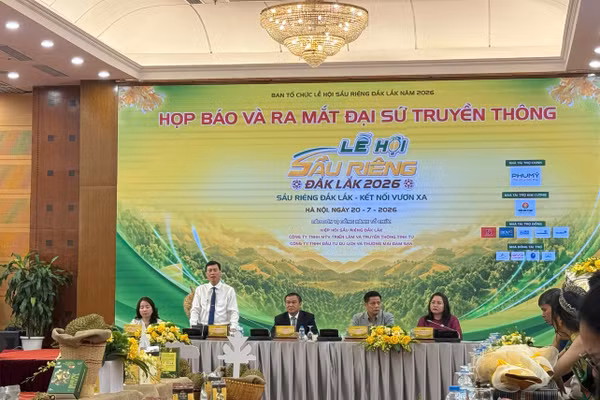 Lễ hội Sầu riêng Đắk Lắk 2026 kỳ vọng đưa đặc sản địa phương trở thành cầu nối quảng bá văn hóa, du lịch và mở rộng thị trường xuất khẩu.