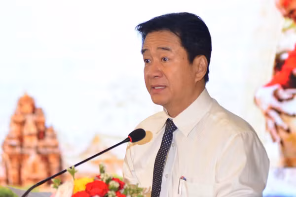 Ông Nguyễn Long Biên – Phó Chủ tịch UBND tỉnh Khánh Hòa phát biểu tại Hội thảo.