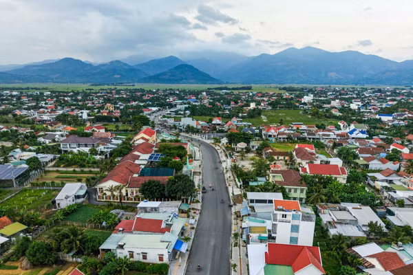 Một góc xã Diên Khánh. Ảnh: Vĩnh Thành