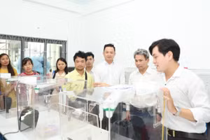 Phòng thí nghiệm “Open PCR Lab” tại Trường ĐH Sư phạm, ĐH Đà Nẵng. Ảnh: NTCC