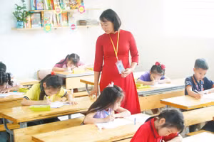 Luật Nhà giáo tăng quyền chủ động, sáng tạo cho nhà giáo. Ảnh: Dương Triều