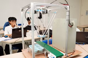 Các giải pháp kỹ thuật của đồ án tốt nghiệp theo mô hình Capstone Project được ứng dụng tại doanh nghiệp. Ảnh: NTCC