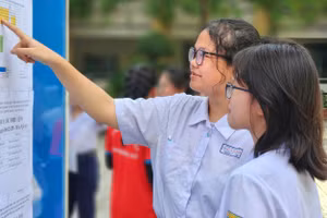 Tỷ lệ học sinh mắc bệnh lý về mắt có xu hướng tăng. Ảnh minh họa: LN