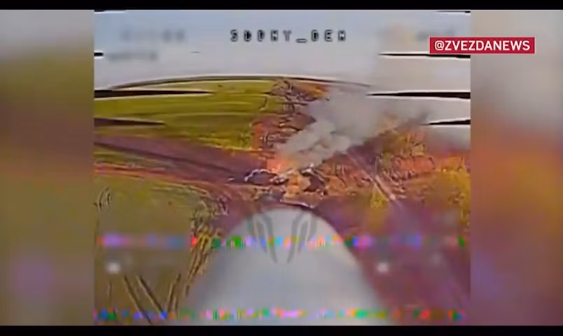 Video drone FPV giáng đòn thiêu hủy tăng Leopard