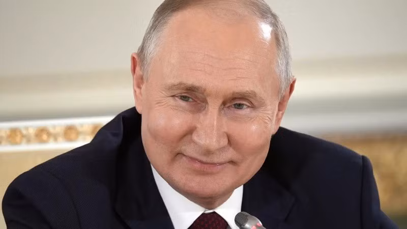 Tổng thống Nga Putin.