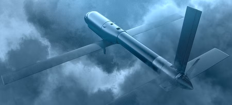 Switchblade 600 được đặt trong ống phóng trước khi khai hỏa. — Ảnh: AeroVironment.