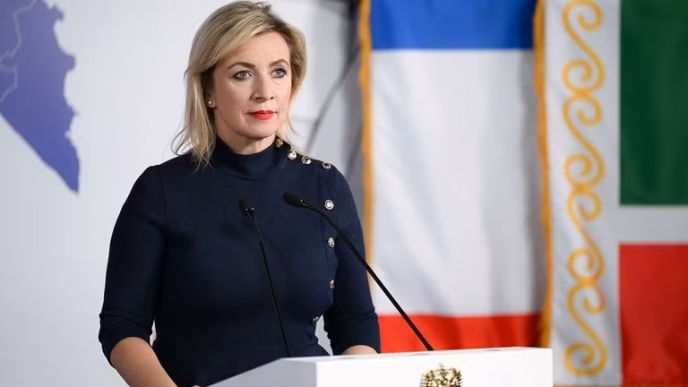 Người phát ngôn Bộ Ngoại giao Nga Maria Zakharova.