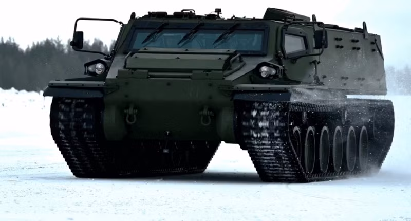 Xe địa hình TRACKX của Patria. Ảnh: Patria