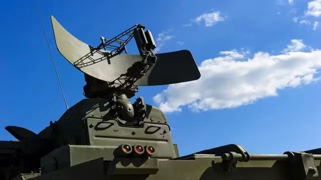 Ảnh minh họa của radar phát hiện tên lửa