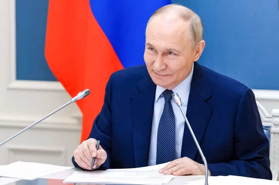 Tổng thống Nga Vladimir Putin.