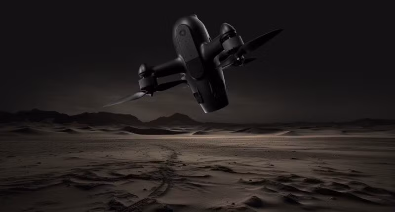 Drone đánh chặn Gobi. Ảnh: Harmattan AI