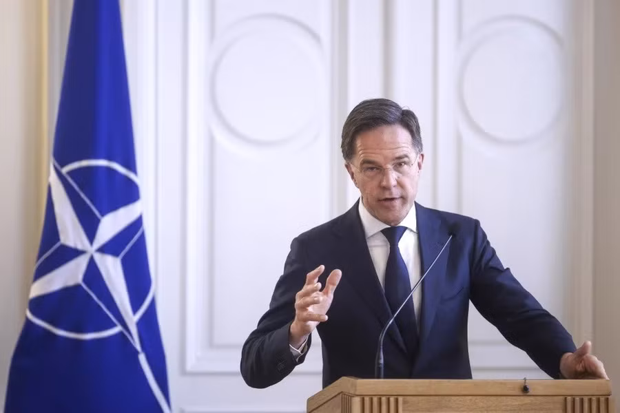 Tổng thư ký NATO Mark Rutte.