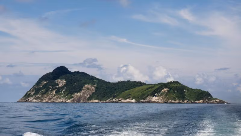 Đảo Rắn nằm cách bờ biển phía đông nam Brazil 34 km trên Đại Tây Dương. (Ảnh: Leo Francini / Alamy Stock Photo)