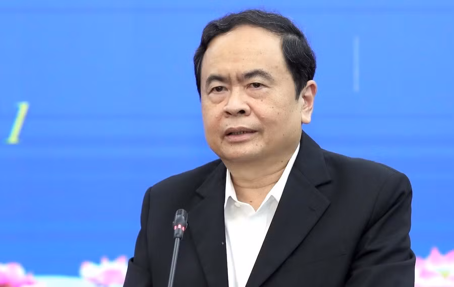 Chủ tịch Quốc hội Trần Thanh Mẫn. Ảnh: Báo Chính phủ.