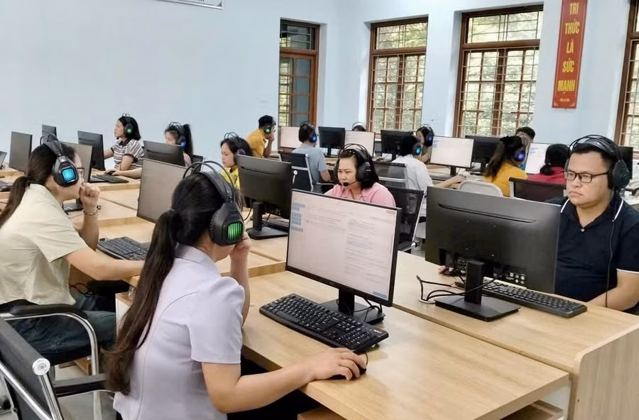 Trường ĐH Ngoại ngữ Huế phối hợp cùng nhiều tỉnh thành thực hiện khảo sát năng lực tiếng Anh cho giáo viên phổ thông.