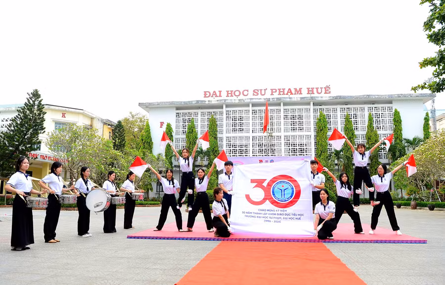 Khoa Giáo dục Tiểu học, Trường Đại học Sư phạm, Đại học Huế hướng đến Lễ kỷ niệm 30 năm thành lập (1996 – 2026).