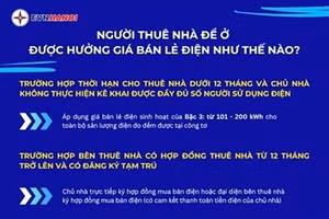 Sinh viên, người lao động thuê nhà để ở được hưởng giá bán lẻ điện như thế nào? 