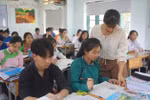 Học sinh Trường PTDT Nội trú tỉnh Lào Cai. Ảnh: INT