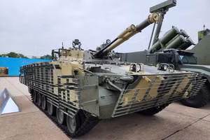 Nguy cơ quá lớn khiến pháo 100 mm trên BMP-3 đang bị loại bỏ