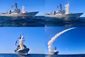 Tên lửa Tomahawk chống hạm thể hiện sức mạnh lớn khi đánh chìm tàu Venezuela