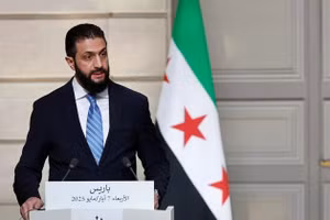 Tổng thống Syria Ahmed al-Sharaa.