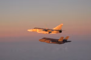 F-35A Hà Lan lần đầu tiên chặn máy bay Nga trên biển Baltic