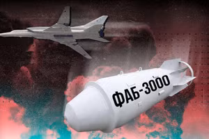 Bom FAB-3000 quét sạch diện tích gần 1 km2 ở vùng Kursk