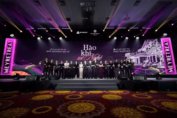 Các đối tác thể hiện quyết tâm và niềm tin dành cho dự án. (Nguồn ảnh: Meygroup)