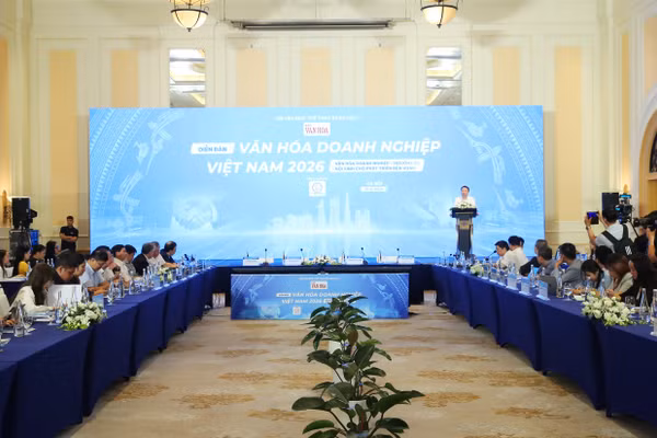 Quang cảnh Diễn đàn Văn hóa doanh nghiệp Việt Nam 2026.