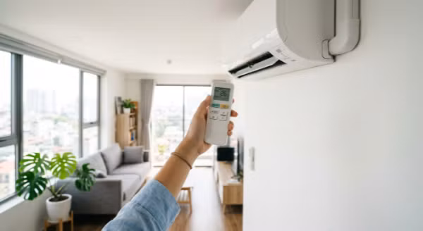 Điều chỉnh nhiệt độ điều hoà từ 26 độ C trở lên giúp tiết kiệm điện.