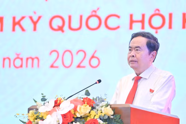 Chủ tịch Quốc hội Trần Thanh Mẫn phát biểu chỉ đạo tại Diễn đàn giám sát của Quốc hội
