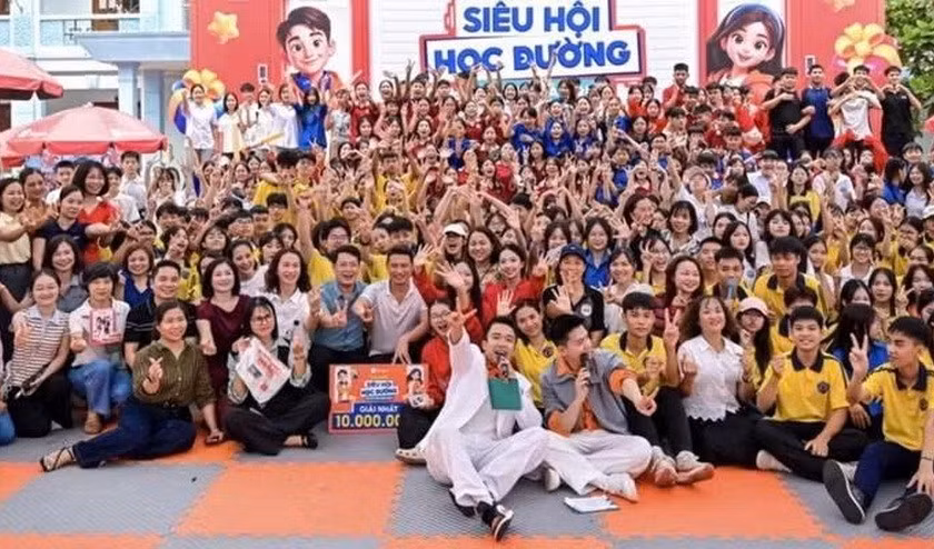 Chương trình 'Siêu hội học đường – Trường học hạnh phúc' tại Phú Thọ.