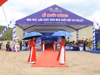 Lễ khởi công dự án.