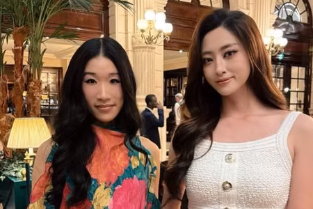 Lương Thùy Linh tỏa sáng, tự tin đọ sắc với 'yêu nữ hàng hiệu' Becca Bloom